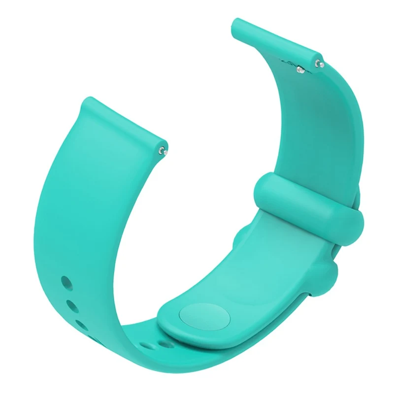 Garmin Venu 3S / Forerunner 265S Watch Strap 18mm Silicone Replacement Watch Bands - Mint Green