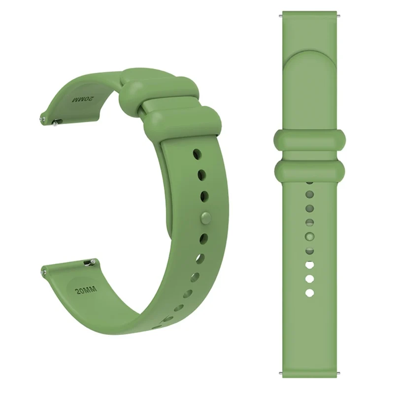 Garmin Venu 3S / Forerunner 265S Watch Strap 18mm Silicone Replacement Watch Bands - Mint Green