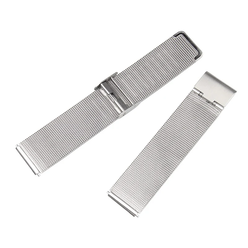 Popglory 1.85'' P66 Smart Watch Strap Quick Release Milanese 22mm Watch Band with Buckle