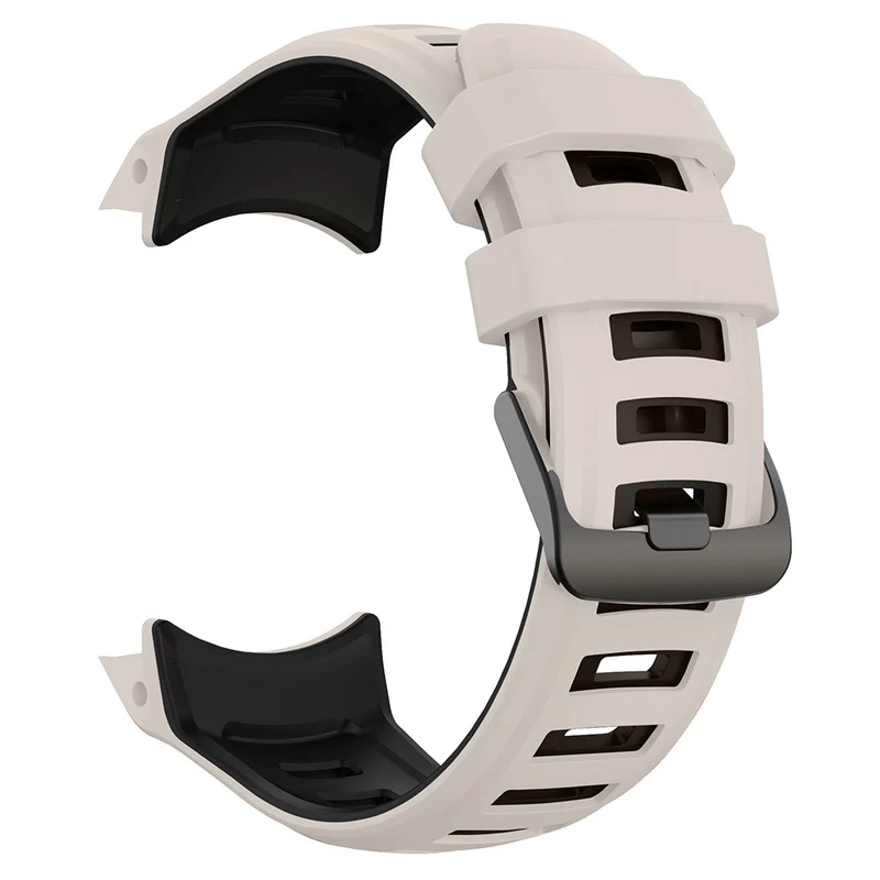 Garmin Instinct 2X Silicone Watch Straps Dual Color Wrist Band - Orange+Black
