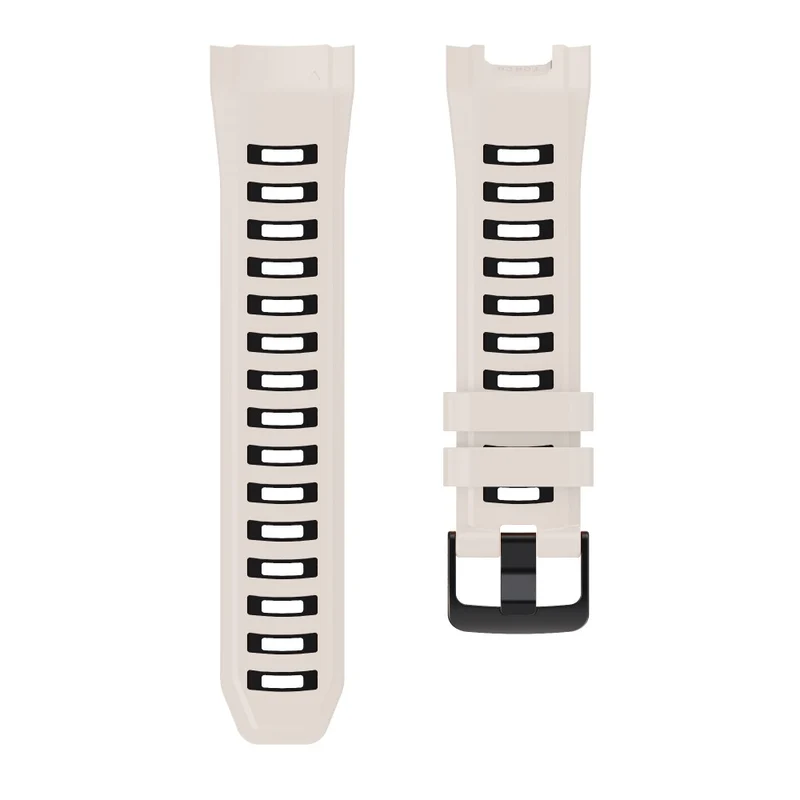Garmin Instinct 2X Silicone Watch Straps Dual Color Wrist Band - Orange+Black