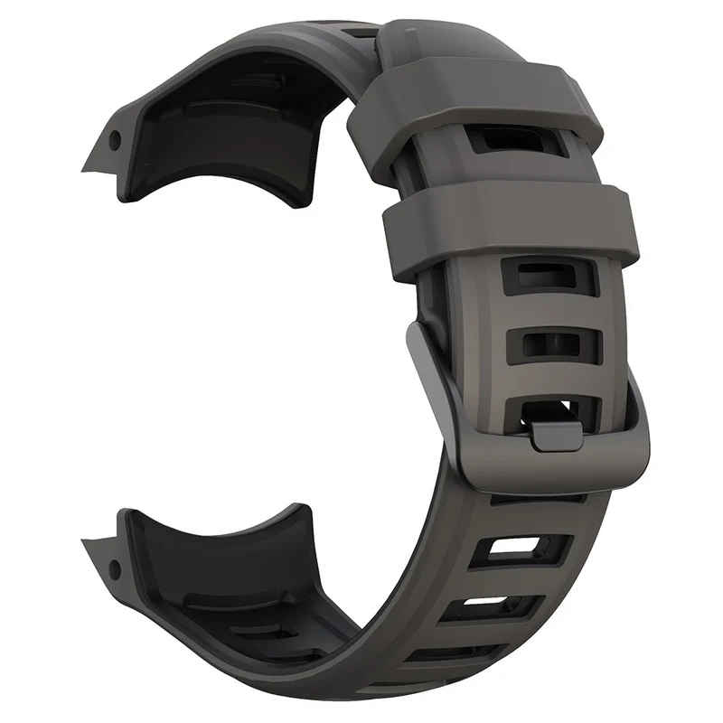 Garmin Instinct 2X Silicone Watch Straps Dual Color Wrist Band - Orange+Black