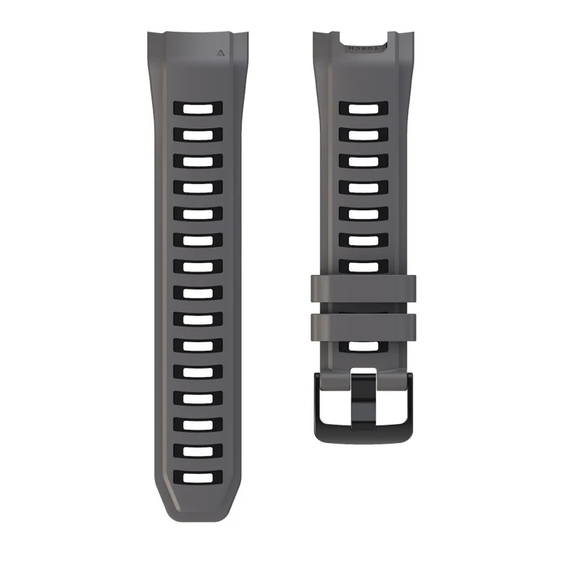 Garmin Instinct 2X Silicone Watch Straps Dual Color Wrist Band - Orange+Black