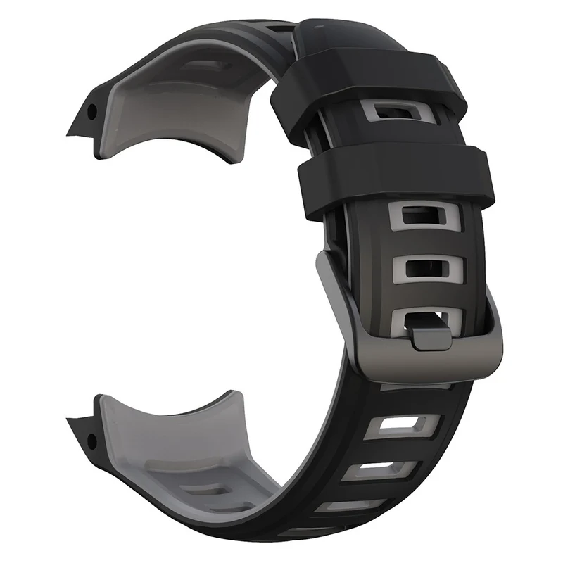 Garmin Instinct 2X Silicone Watch Strap Replacement Wrist Band - Orange+Black