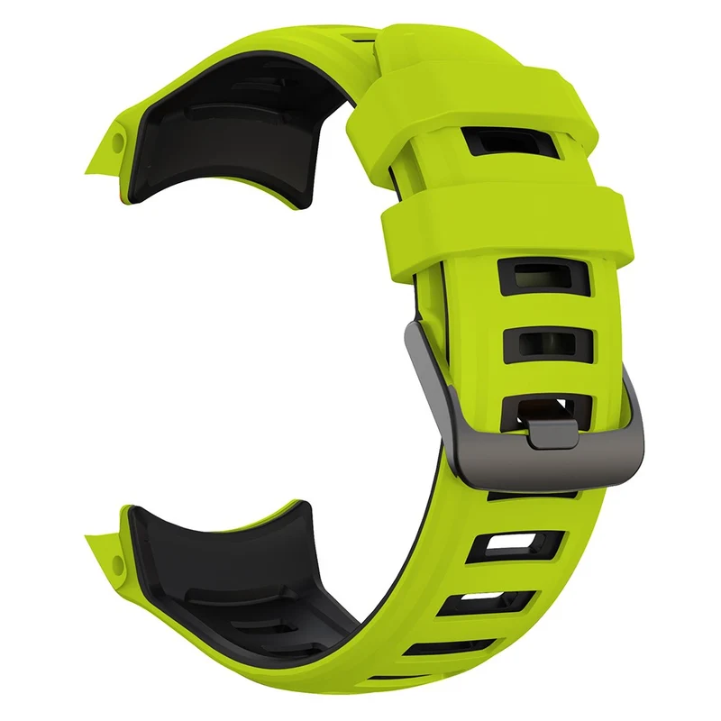 Garmin Instinct 2X Silicone Watch Strap Replacement Wrist Band - Orange+Black