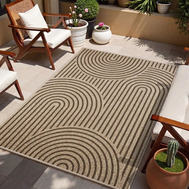 Outdoor Dekorativer Bereich Teppich