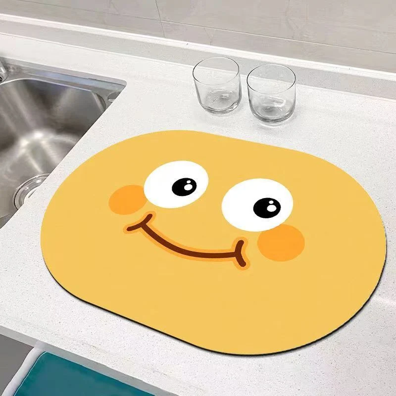 Cartoon Cat Küchenmatte