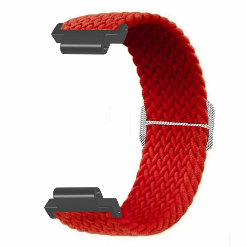 Garmin Forerunner 220 / 230 / 235 / 735XT / 620 / 630 Watch Strap Stretchy Braided Nylon Band