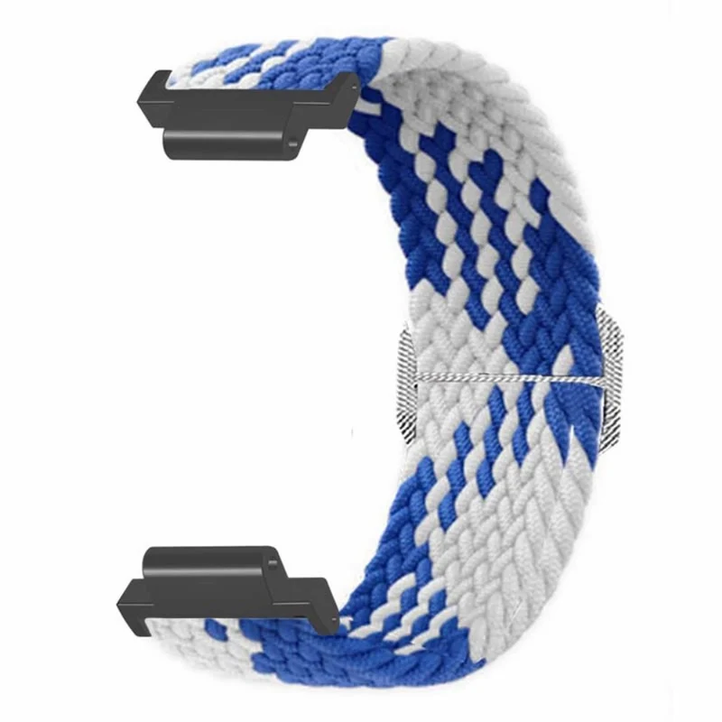 Garmin Forerunner 220 / 230 / 235 / 735XT / 620 / 630 Watch Strap Stretchy Braided Nylon Band