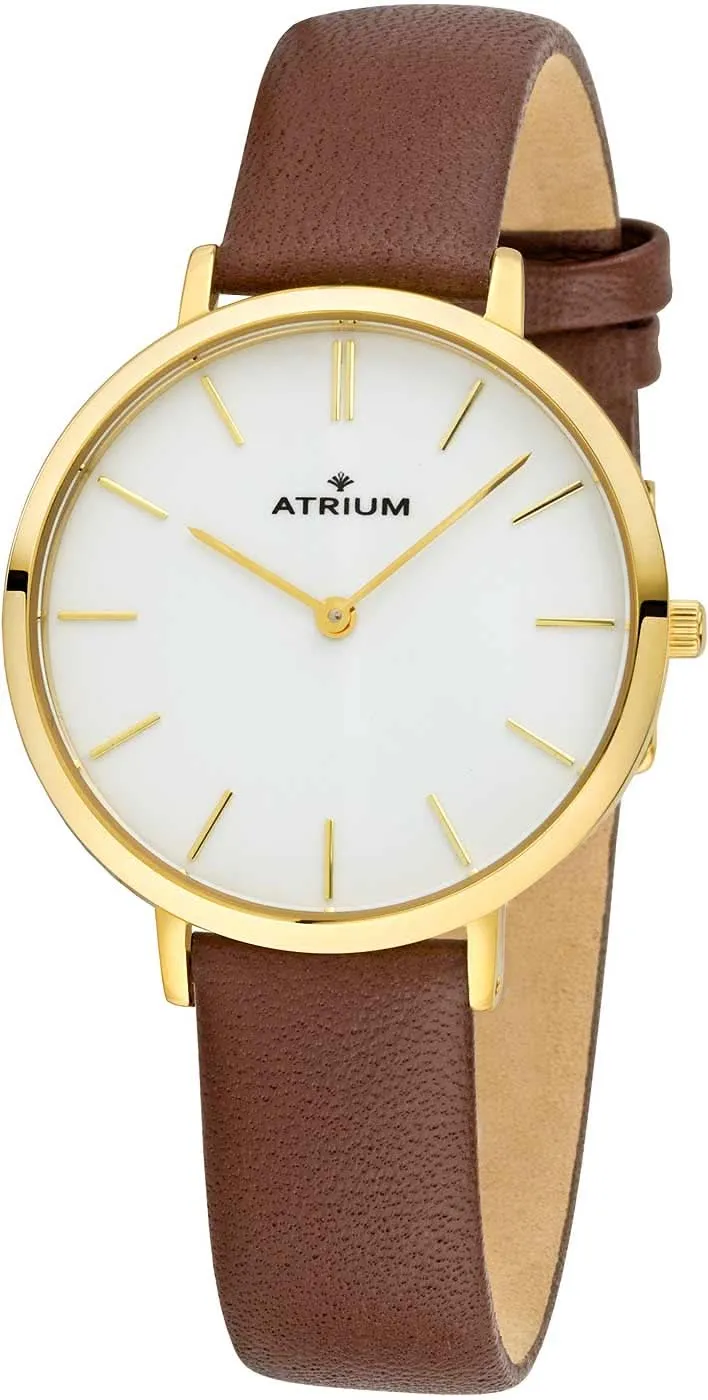 Atrium Classic A28-203 Damenuhr • Ultraflaches Design • Hoher Tragekomfort