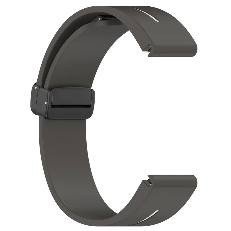 Garmin 26mm Quickfit Universal Watch Band Black Buckle Dual Color Flexible Strap - Army Green+Black