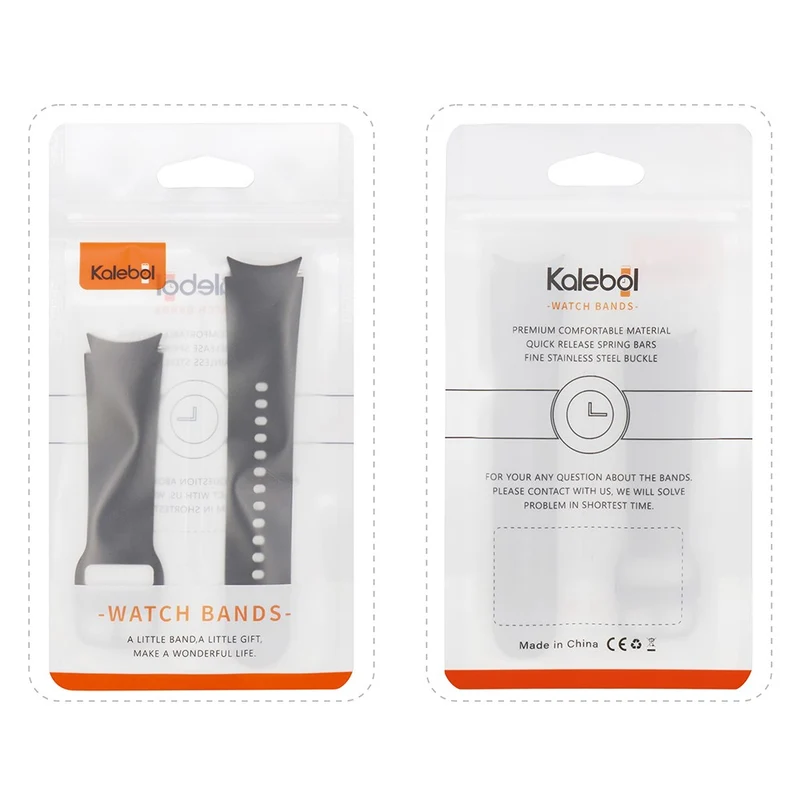 KALEBOL KLB-SSGJ-001 Garmin Fenix 7X / 7X Pro Silicone Watch Band 26mm Strap Dual Color - Orange+Black