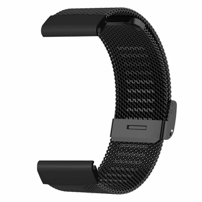 Garmin 26mm Quickfit Universal Watch Band Milanese Mesh Strap Bracelet with Bump Resistant Connector
