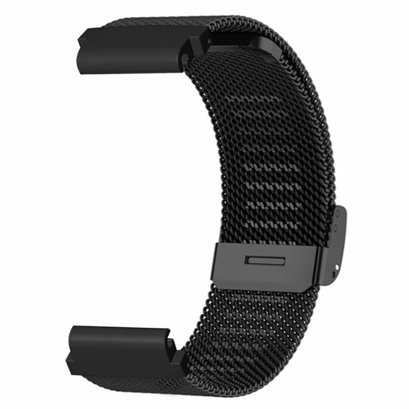 Garmin Fenix 7S / 6S / 5S Milanese Mesh Watch Band Wrist Strap with 20mm Bump Resistant Connector