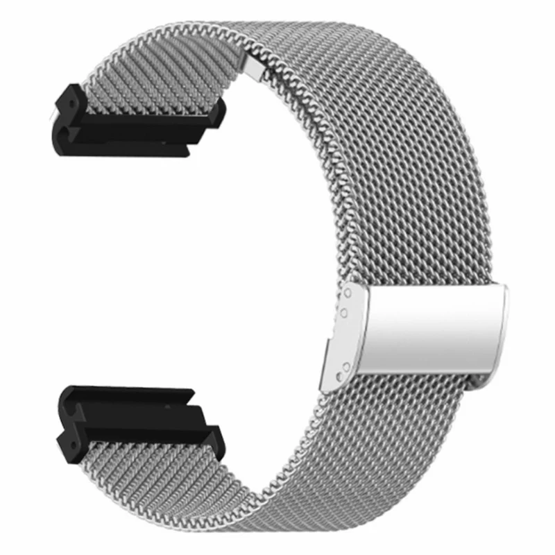 Garmin Fenix 7S / 6S / 5S Milanese Mesh Watch Band Wrist Strap with 20mm Bump Resistant Connector