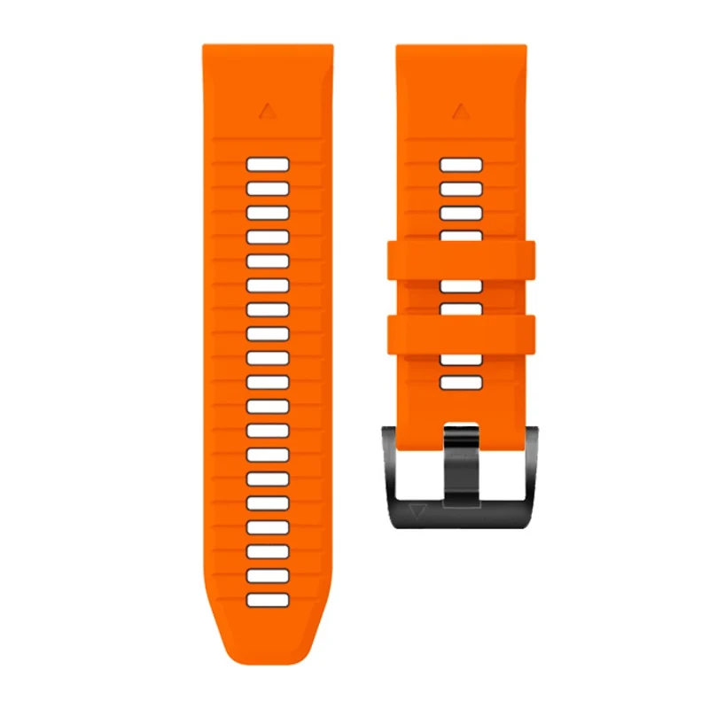 Garmin Fenix 7 Pro / Fenix 7 Silicone Watch Bands Dual-Color Replacement Strap - Lime+Black