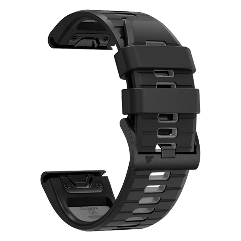 Garmin Fenix 7 Pro / Fenix 7 Silicone Watch Bands Dual-Color Replacement Strap - Lime+Black