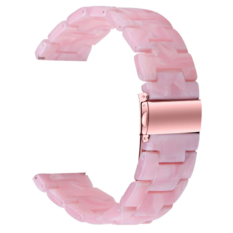 FITVII Waterproof Watch Strap Replacement Resin Watch Band - Chocolate