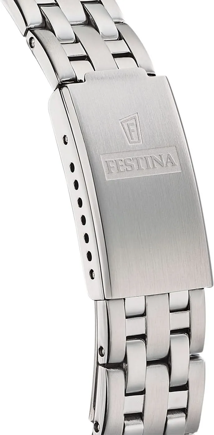 Festina F20455/3 Classics Damenuhr • Edelstahl • 10 ATM