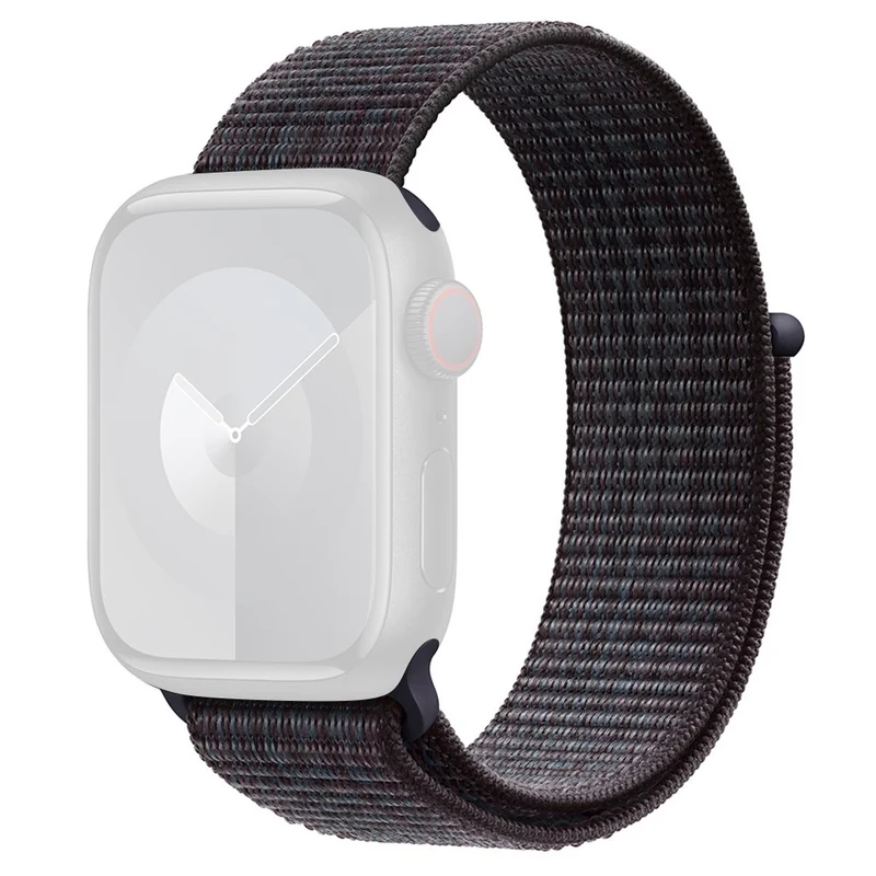 KALEBOL Apple Watch Series 49mm - 45mm - 44mm - 42mm Universal Nylon Watch Band - Dark Green+Orange