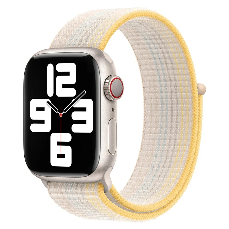 KALEBOL Apple Watch Series 49mm - 45mm - 44mm - 42mm Universal Nylon Watch Band - Dark Green+Orange