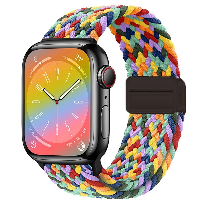 Apple Watch Series 49mm - 45mm - 44mm - 42mm Universal Watch Strap Nylon Wristband