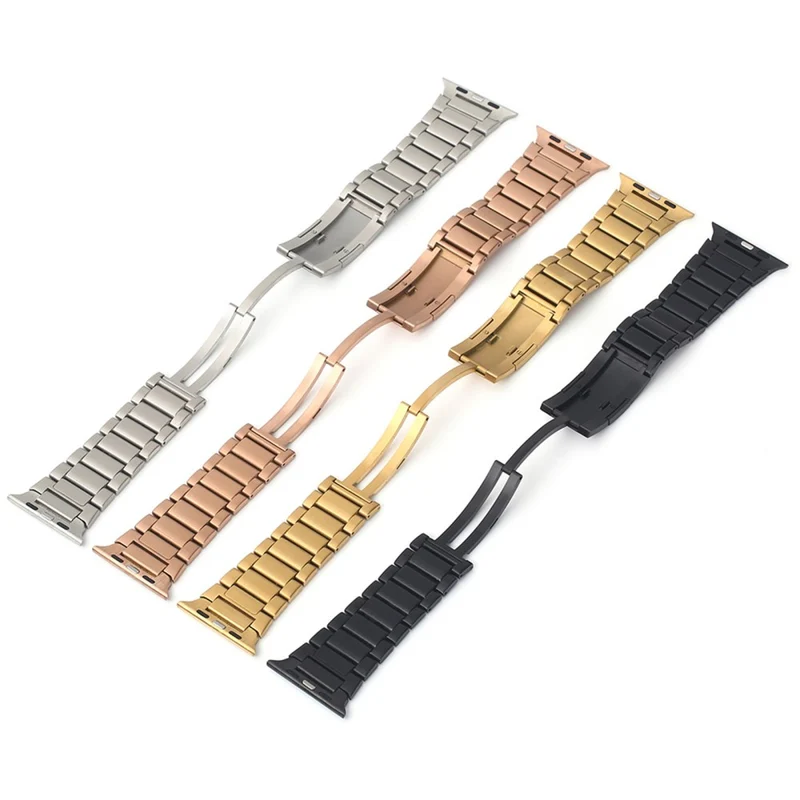 Apple Watch Series 49mm - 45mm - 44mm - 42mm Universal Watch Band Stainless Steel