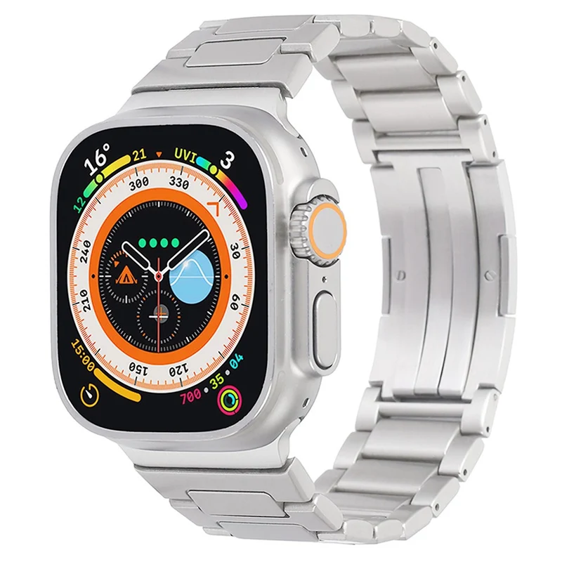 Apple Watch Series 49mm - 45mm - 44mm - 42mm Universal Watch Band Stainless Steel