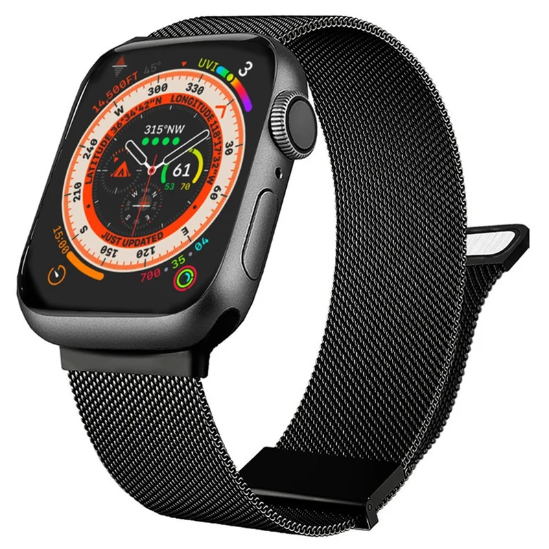 Apple Watch Series 49mm - 45mm - 44mm - 42mm Universal Magnetic Wrist Strap