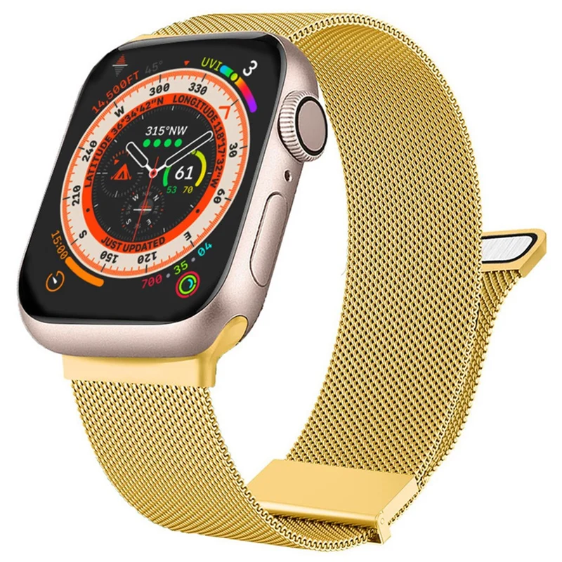Apple Watch Series 49mm - 45mm - 44mm - 42mm Universal Magnetic Wrist Strap
