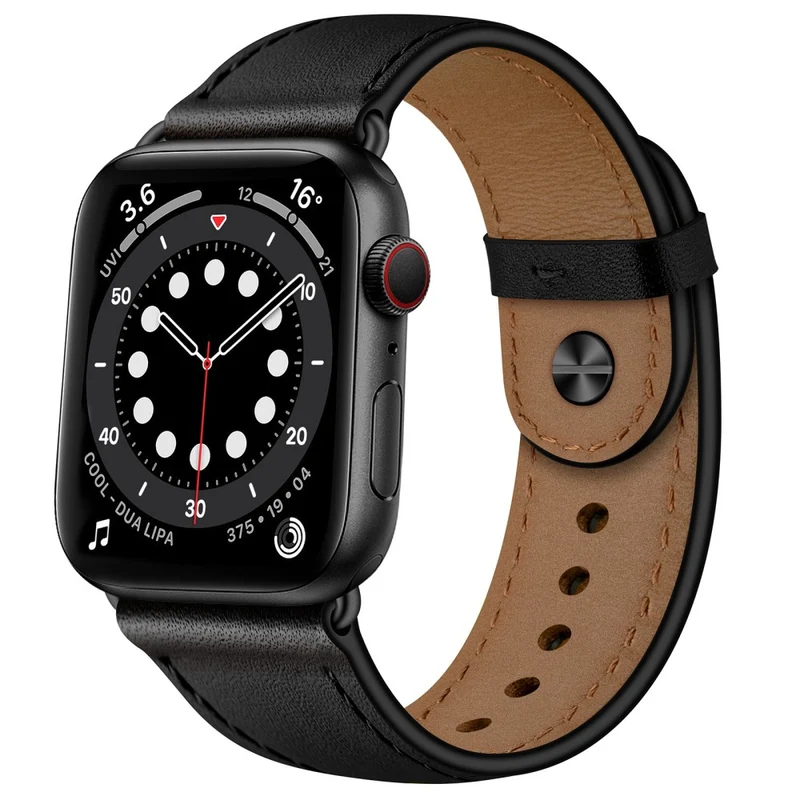 Apple Watch Series 49mm - 45mm - 44mm - 42mm Universal Watch Band Strap - Leopard