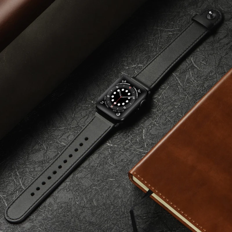 Apple Watch Series 49mm - 45mm - 44mm - 42mm Universal Watch Band Strap - Leopard