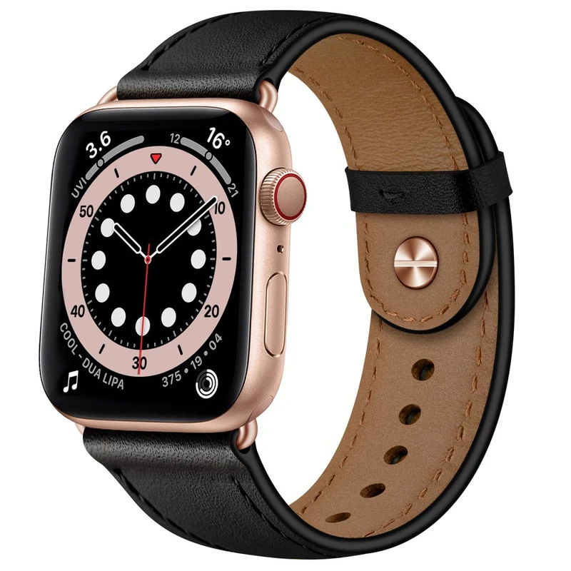 Apple Watch Series 49mm - 45mm - 44mm - 42mm Universal Watch Band Strap - Leopard