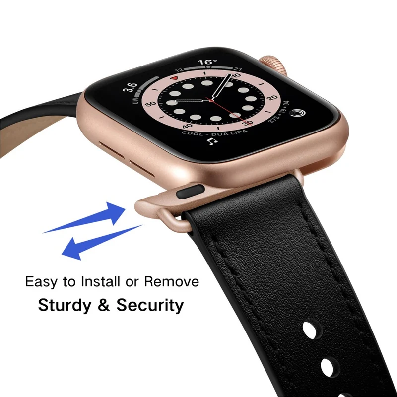 Apple Watch Series 49mm - 45mm - 44mm - 42mm Universal Watch Band Strap - Leopard