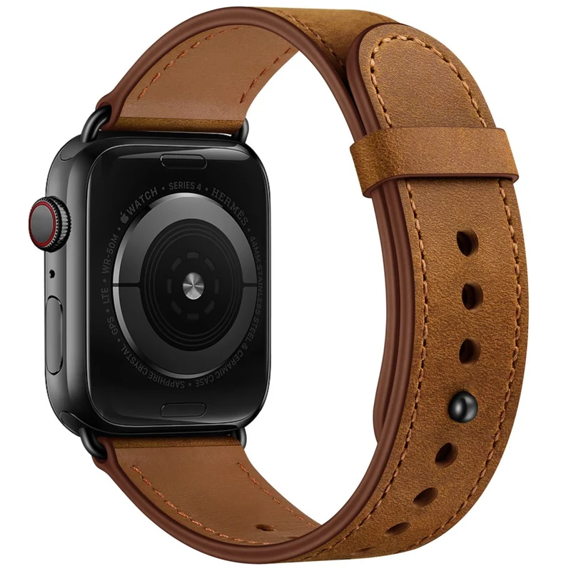 Apple Watch Series 49mm - 45mm - 44mm - 42mm Universal Watch Band Strap - Leopard