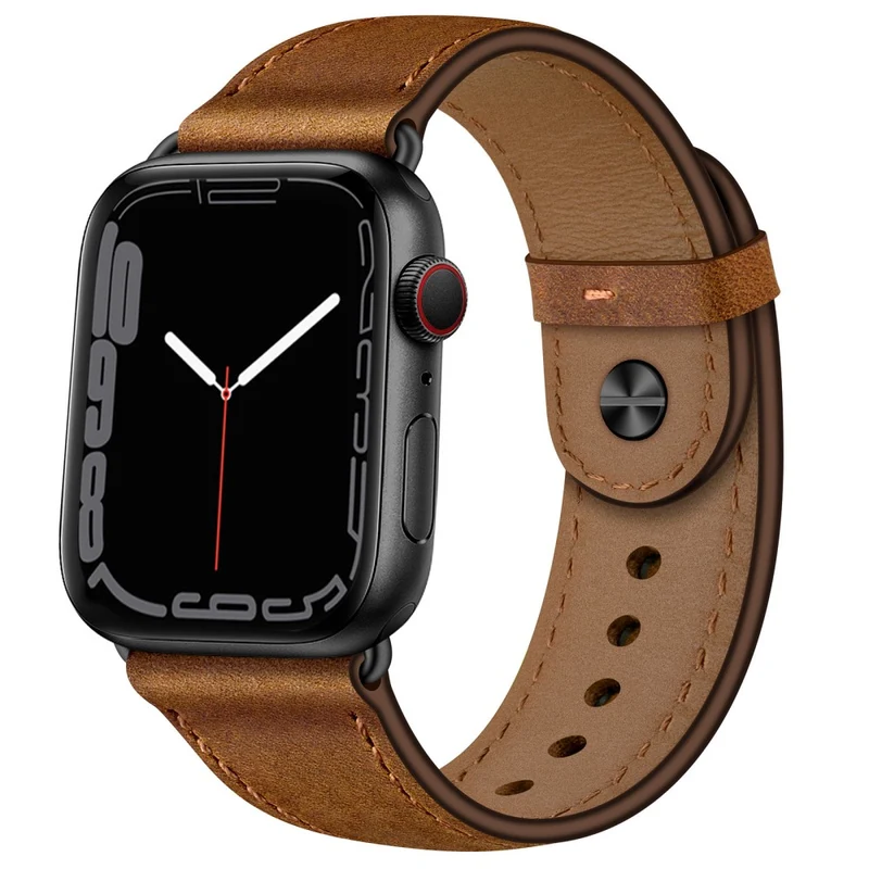 Apple Watch Series 49mm - 45mm - 44mm - 42mm Universal Watch Band Strap - Leopard