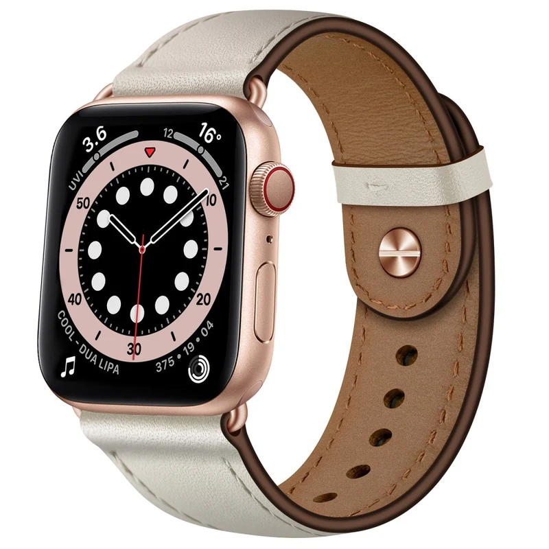 Apple Watch Series 49mm - 45mm - 44mm - 42mm Universal Watch Band Strap - Leopard