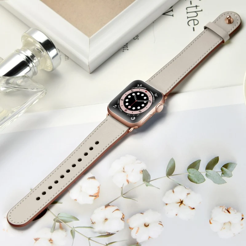 Apple Watch Series 49mm - 45mm - 44mm - 42mm Universal Watch Band Strap - Leopard