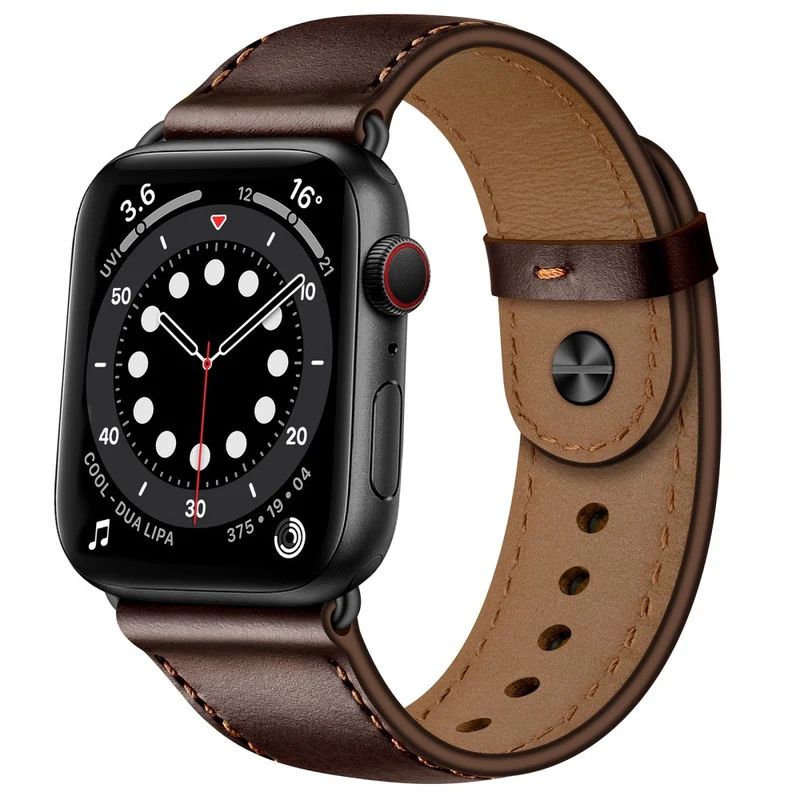 Apple Watch Series 49mm - 45mm - 44mm - 42mm Universal Watch Band Strap - Leopard