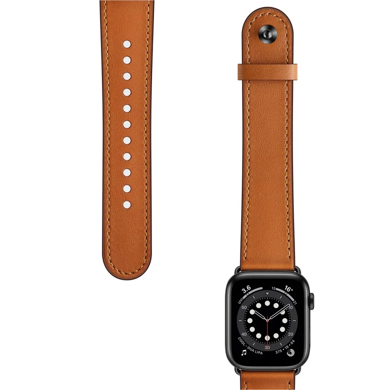 Apple Watch Series 49mm - 45mm - 44mm - 42mm Universal Watch Band Strap - Leopard