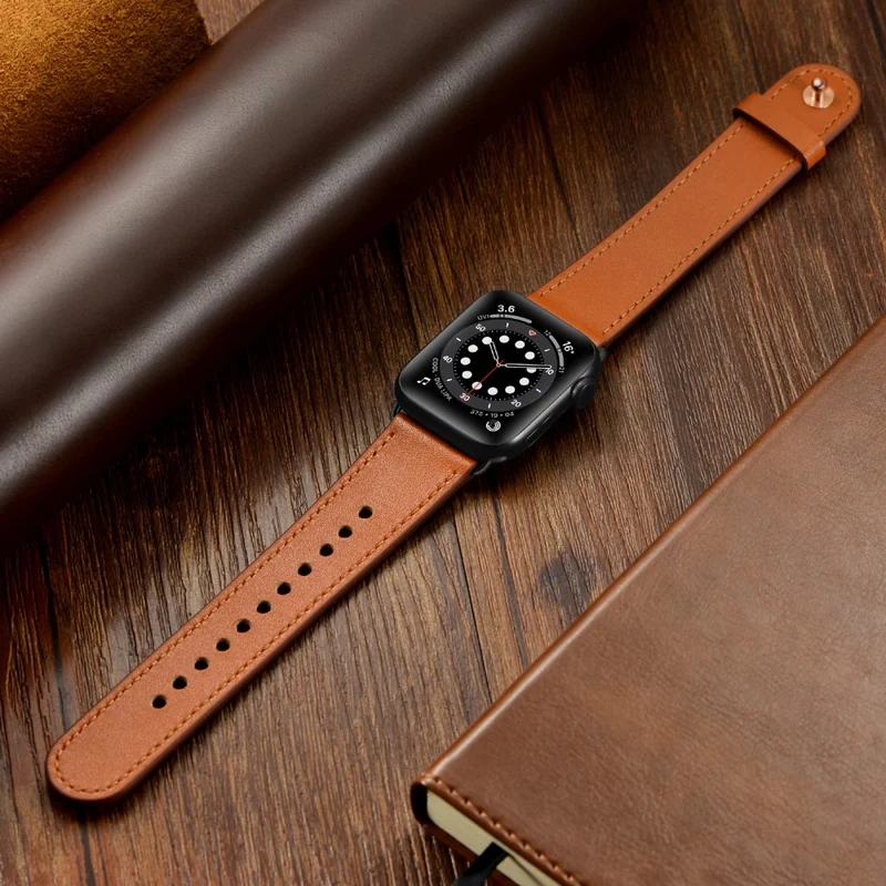 Apple Watch Series 49mm - 45mm - 44mm - 42mm Universal Watch Band Strap - Leopard