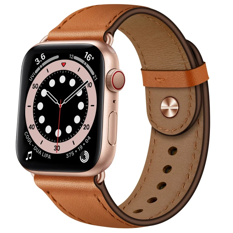 Apple Watch Series 49mm - 45mm - 44mm - 42mm Universal Watch Band Strap - Leopard