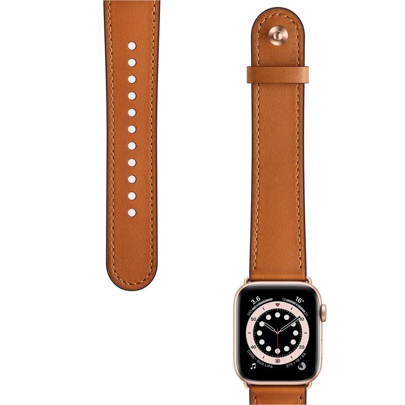 Apple Watch Series 49mm - 45mm - 44mm - 42mm Universal Watch Band Strap - Leopard