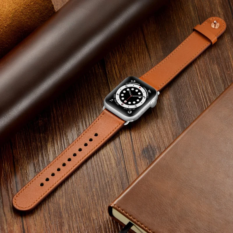 Apple Watch Series 49mm - 45mm - 44mm - 42mm Universal Watch Band Strap - Leopard