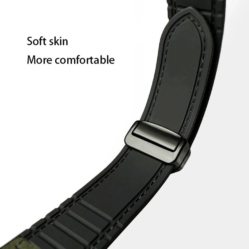 Apple Watch Series 49mm - 45mm - 44mm - 42mm Universal Genuine Cow Leather Band