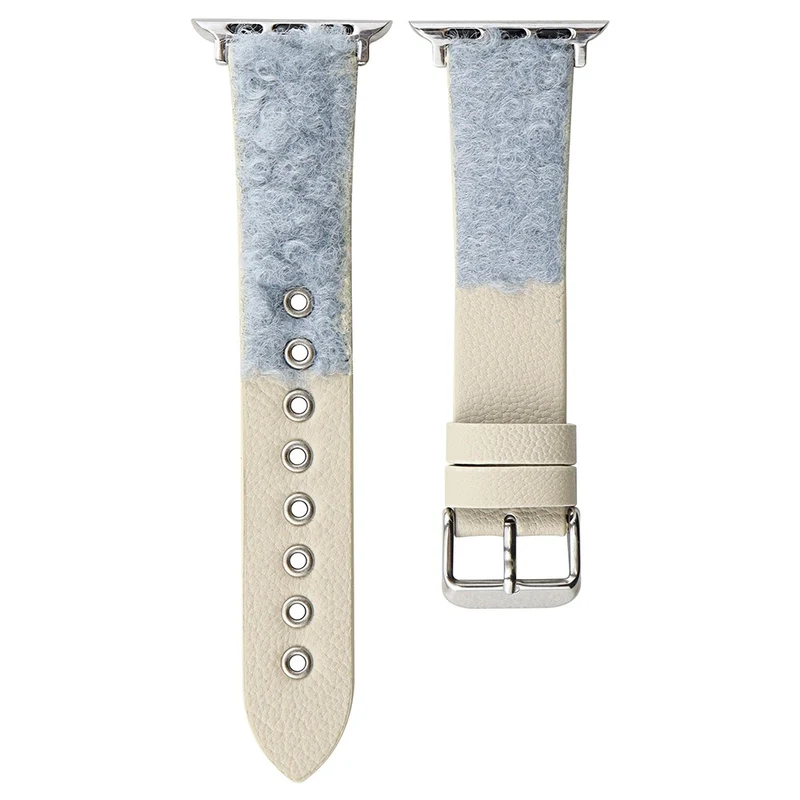 Apple Watch Series 49mm - 45mm - 44mm - 42mm Universal Genuine Cow Leather Watch Strap