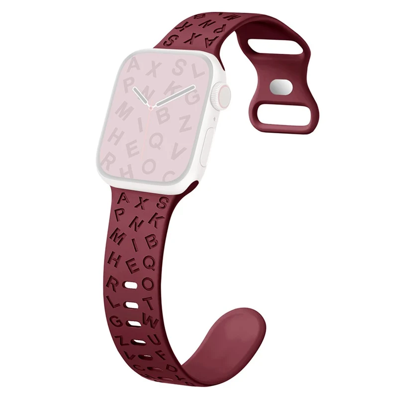 Apple Watch Series 49mm - 45mm - 44mm - 42mm Universal Silicone Watch Strap