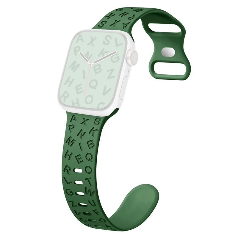 Apple Watch Series 49mm - 45mm - 44mm - 42mm Universal Silicone Watch Strap
