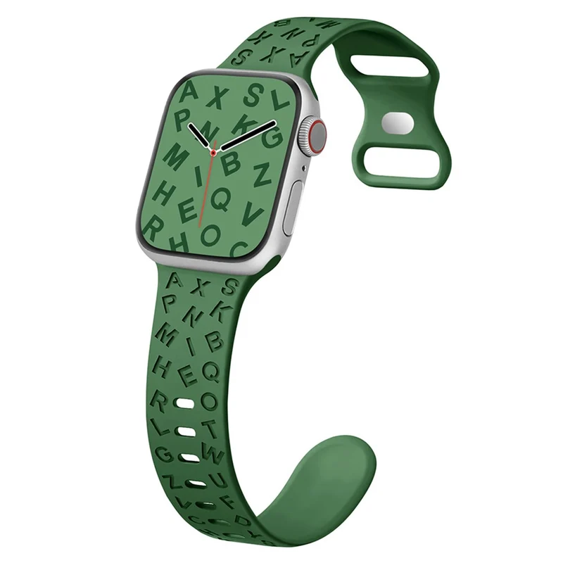 Apple Watch Series 49mm - 45mm - 44mm - 42mm Universal Silicone Watch Strap