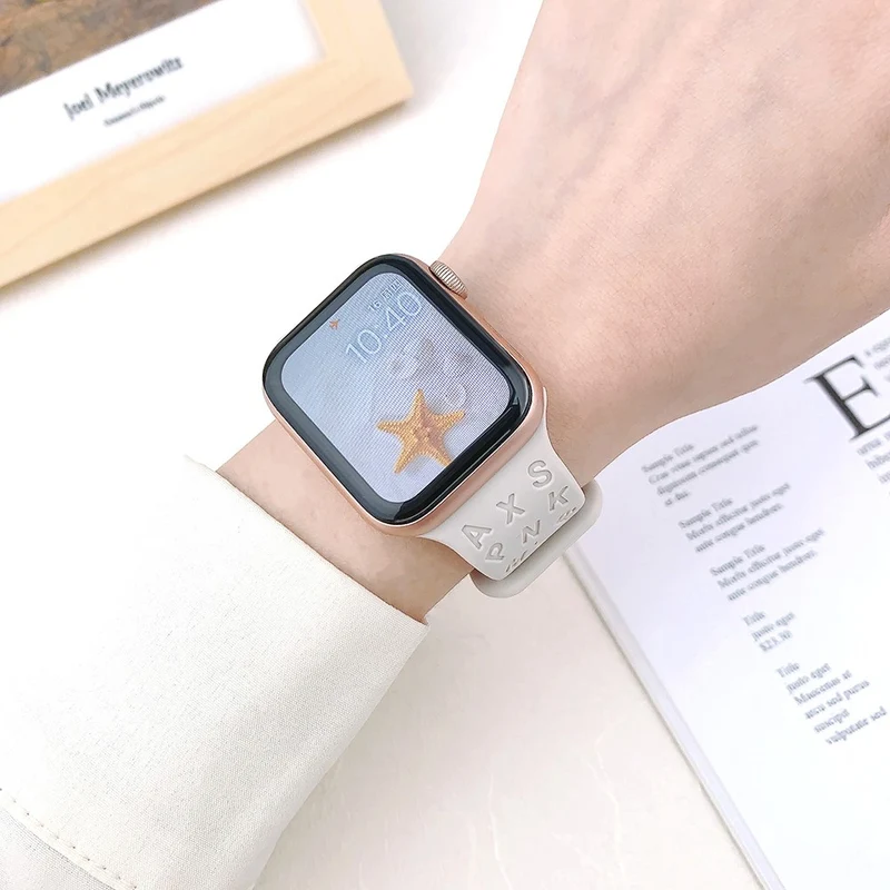 Apple Watch Series 49mm - 45mm - 44mm - 42mm Universal Silicone Watch Strap
